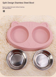 Cat Bowl Drinking Water