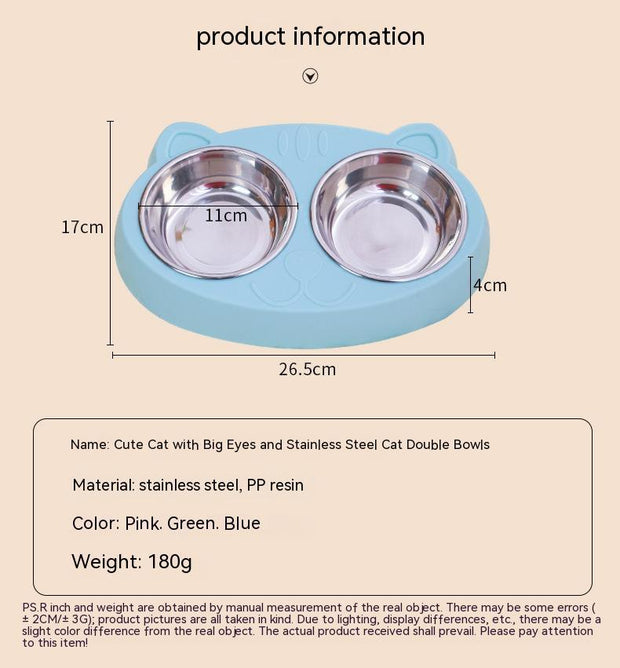 Cat Bowl Drinking Water